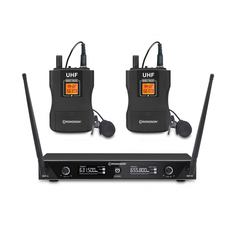 Pack micro sans fil UHF avec recepteur UHF