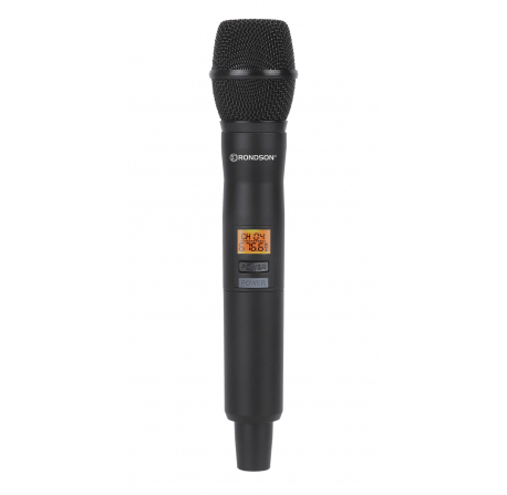 Ensemble micro hf 4 canaux avec microphones à main Rondson