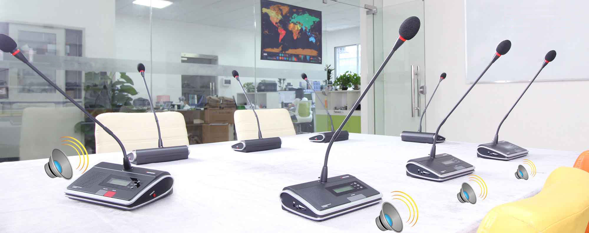 Micro de conférence sans fil, microphone de réunion, sonorisation